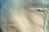 Crater in Utopia Planitia