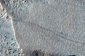 Scarp in Mantling Material