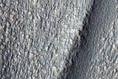 Tongue Shaped Flow near Reull Vallis