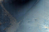 Channel near Huygens Crater