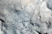 Possible Glacial Formation in Crater West of Sklodowska Crater