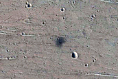 Candidate Recent Impact Site