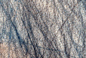 Pedestal Crater in Malea Planum