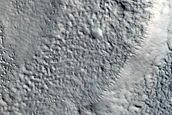 Layers in Crater in Northern Mid-Latitudes