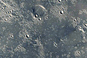 Alluvial Fan or Debris Flow Deposit in Young Crater