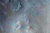 Channel in Mosa Vallis