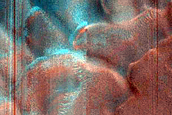 Dune Monitoring in Crater
