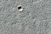 Possible Crater in Promethei Lingula