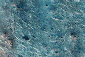 Channel near Millochau Crater