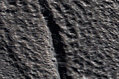 Embayed Ridges in Alba Patera
