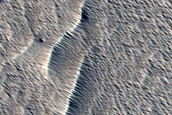 Flows West of Arsia Mons