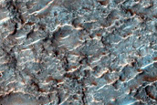 Southern Rim of Molesworth Crater