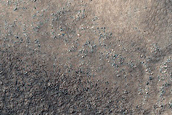 Well-Preserved 3-Kilometer Crater on Floor of Huxley Crater