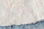 Irregular Graben Features near Koval Sky Crater