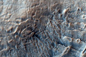 Flow North of Crater