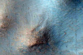 Eastern Rim of Hadley Crater and Surrounding Terrain