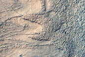 Ridges in Hellas Planitia