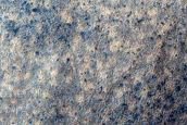 Dunes on Floor of Crater in Chamberlin Crater