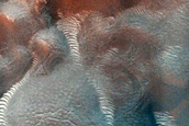 Crater in Acidalia Planitia