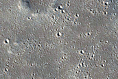 Candidate Recent Impact Site