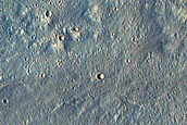 Crater on Floor of Orson Welles Crater