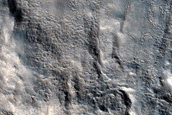Layers in Crater East of Tinjar Valles