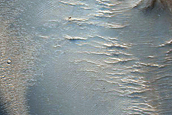 Channel on Crater Wall