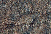 Extra-Crater Sinuous Ridge