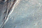 Monitor Slope Features in Tivat Crater