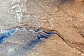 Monitor Slopes in Hellas Planitia