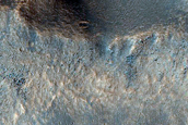 Troughs in Kasei Valles