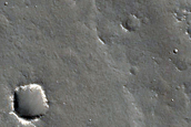 Mesa near Zhurong Rover Landing Site