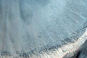 Crater with Dark Layer