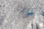 Inverted Delta Trunk Channel in Southeast Aeolis Dorsa