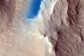 Layers in Depression South of Aeolis Mensae