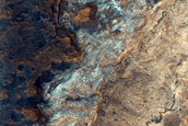 Light and Dark-Toned Strata in Far West Arabia Terra