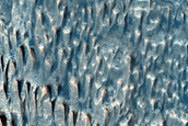 Terrain in Hebes Chasma