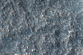 Remains of Flow on Mound near Reull Vallis