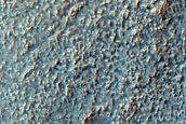 Fractures and Impact Ejecta in Icaria Planum