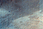 Monitor Slope Features in Tivat Crater