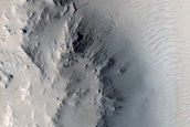 Craters West of Apollinaris Mons