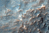 Rocky Region North of Hellas Planitia
