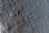 Crater Northeast of Hellas Region