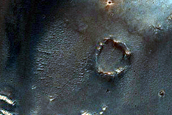 Channels and Depression North of Hellas Region