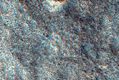 Crater in Arabia Terra