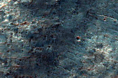 Channels in Hesperia Planum