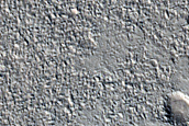 Head of Sinuous Depression West of Alba Mons