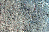 Double Mesa in Crater in Protonilus Mensae