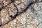Dark Filamentary Streak Year-Round Monitor Site in Promethei Region