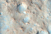 Layering in Crater Wall